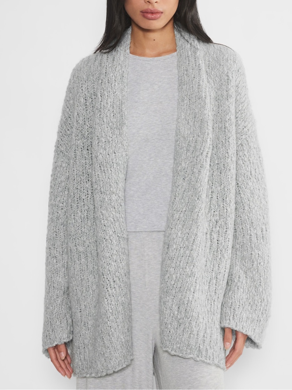 Aritzia The Group Alvar Open-Front Cardigan